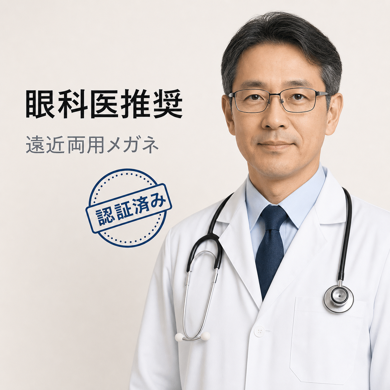 VisionSync 遠近両用メガネ＋無料ギフト【アダプティブテクノロジー搭載】