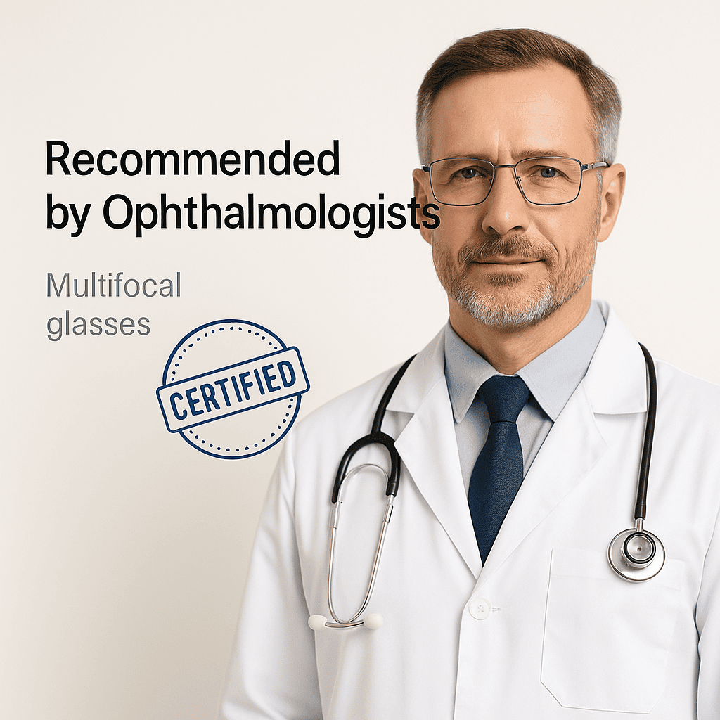 VisionSync Multifocal Glasses + FREE GIFT [Adaptive Technology]